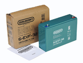 Свинцово-кислотный тяговый гелевый аккумулятор Gelbert 6-EVF-32 (12V34.6A/H C5) - Фото 2