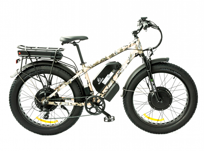 Электрофэтбайк Elbike Phantom Twix 2000 (camouflage)
