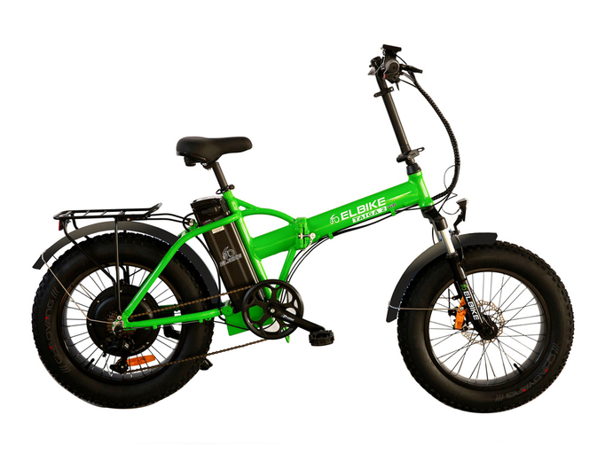 Электрофэтбайк Elbike Taiga 2 Vip (13), Зеленый