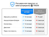 Электротрицикл TRION COMPASS 1000W (Черный) - Фото 30