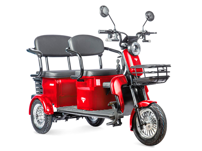 Электротрицикл Rutrike Караван (красный)