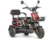 Электротрицикл Wanshida UN MOTO 60V 650Вт (черный) - Фото 14